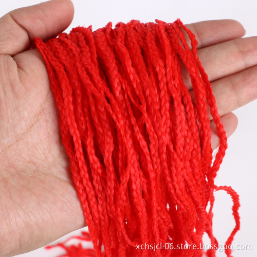 Zizi Braids Crochet Box Braids Colored Synthetic Braiding Hair
